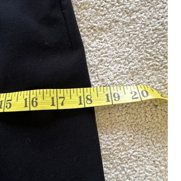 EILEEN FISHER Pants Womens Small Black Pull On Ponte Ankle Stretch Capsule - Picture 6 of 10